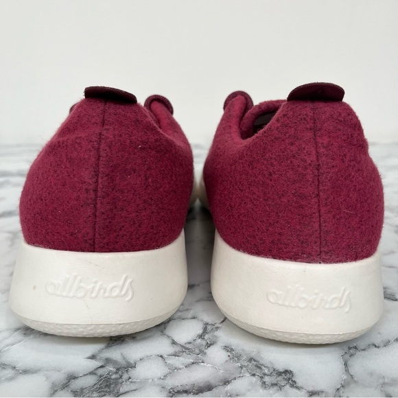 Allbirds Wool Runners Women's Athletic Shoes Sneakers Size 10 Red - Picture 8 of 11